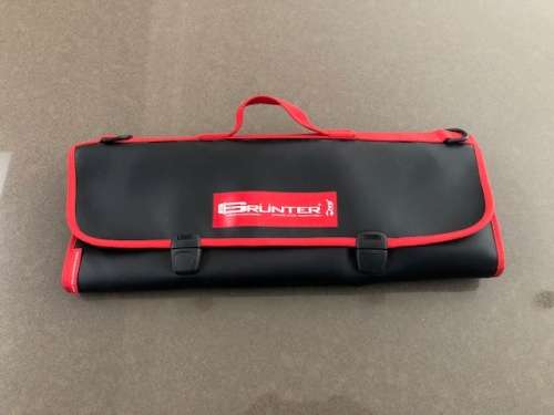 Grunter Professional Stainless Steel Set (6 Piece) Knife with Roll Bag