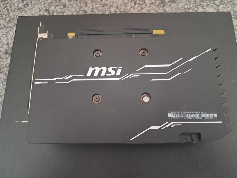 MSI VENTUS XS GTX 1660 SUPER OC EDITION