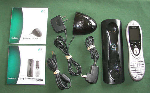 Logitech Harmony 890 Advanced RF Universal Remote Control + Accessories
