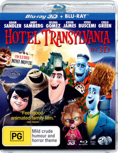 Hotel Transylvania 3d - bluray 2 disc