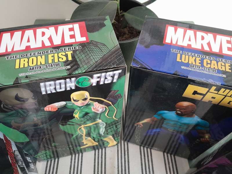 The Defenders Kotobukiya 1/10 Artfx+ complete set of four
