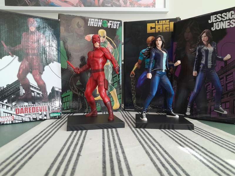 The Defenders Kotobukiya 1/10 Artfx+ complete set of four