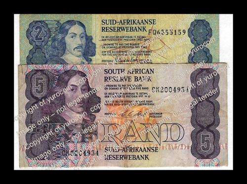 SET OF 2 NOTES - R2 GPC DE KOCK + R5 CL STALS FINE