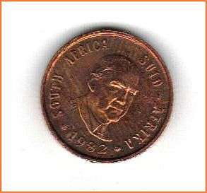 UNCIRCULATED 1/2c PIECE 1982- VORSTER AS PER SCAN