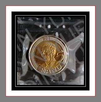 NELSON MANDELA 90 YEARS CELEBRATION R5 COIN (VF)