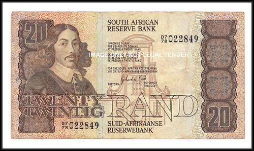 GPC DE KOCK OLD R20 NOTE D7/78 3RD ISSUE VF