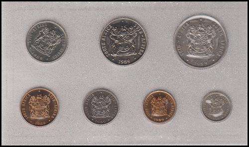 1989 SEALED SA MINT ISSUED SET  7 PIECE