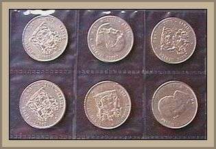 A SET OF 6 X RSA 2ND DECIMAL OLD SPRINBOK R1 COINS  VF CONDITION