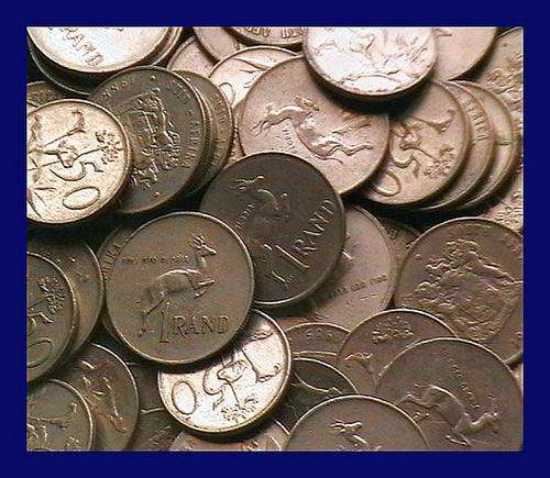 RSA-74 X COINS SOLD TOGETHER-36XOLD SPRINGBOK R1 + 38XOLD 50c COINS