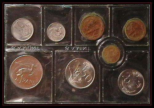 1979 DIEDERICKS SA MINT 8 PIECE COIN SET SEALED