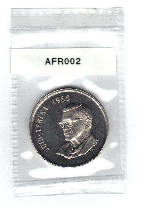 1968 RSA PROOF OLD 50c COIN -SWART-