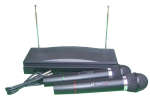 Brand new  VHF  dual wireless microphone system(low shipping)