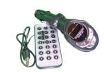 mp3 modulator with remote, cable, sd slot and usb slot (Brand new)