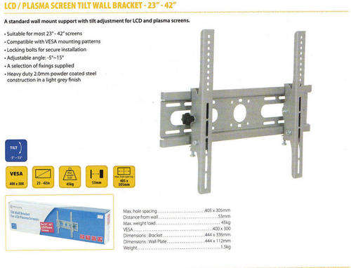 LCD/Plasma screen Tilt wall bracket 23"- 42"