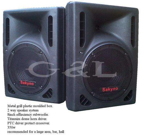 *inch 350w professional Disco speaker set  (Brand new)