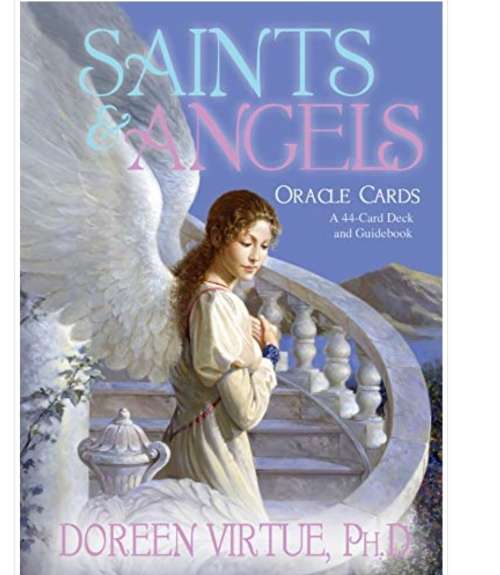 Saint and angel`s oracle deck