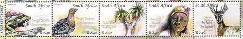 South Africa 2010 Richtersveld strip of 5 unmounted mint