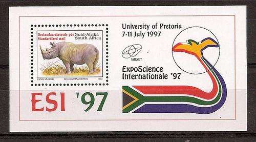 South Africa 1997 Science miniature sheet unmounted mint