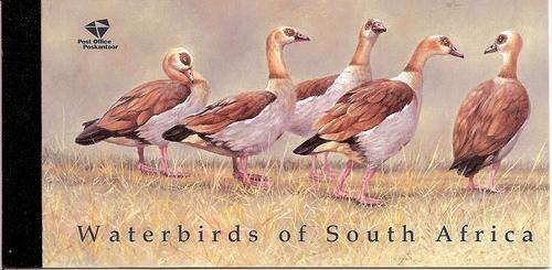 South Africa 1997 Waterbirds souvenir booklet complete unmounted mint