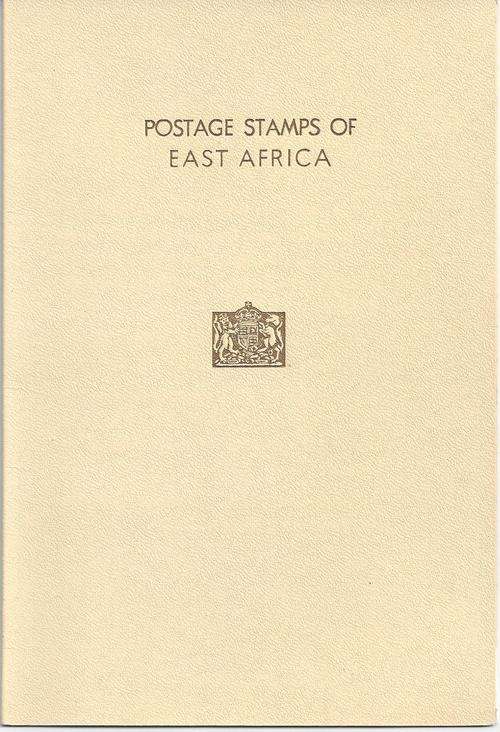 Kenya uganda Tanganyika 1954 QEII original set plus redrawn 15c in official presentation folder