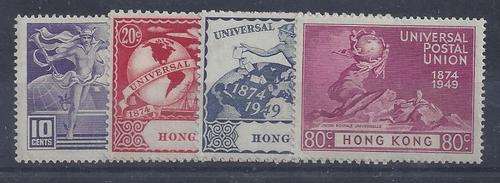 Hong Kong 1949 UPU set of 4 fine unmounted mint