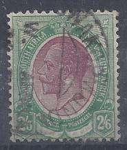 South West Africa SA Occupation KGV 2s6d with Swakopmund postmark