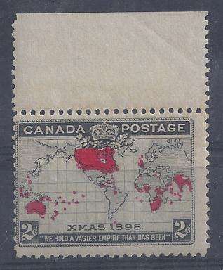 Canada 1898 2d lavender fine unmounted mint
