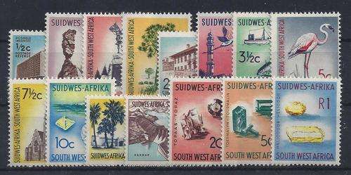 South West Africa 1961 set of 15 fine unmounted mint
