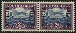 South Africa  Officials 1950 2d with inverted overprint superb unmounted mint