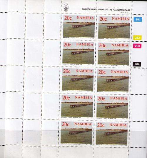 Namibia 1992 Swakopmund set of 4 Full Sheets