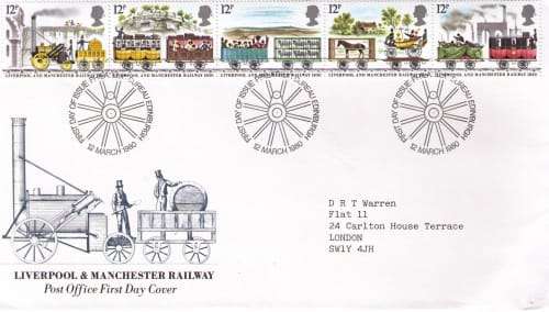Great Britain 1980 Liverpool and Manchester FDC