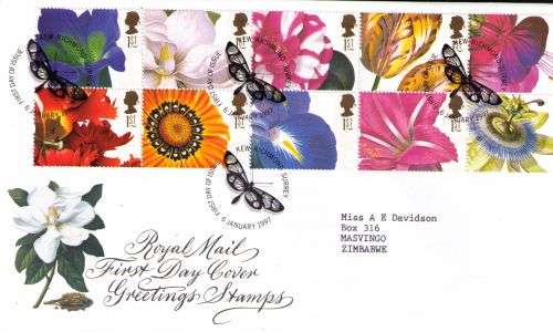 Great Britain 1997 Greetings Stamps Royal Mail FDC