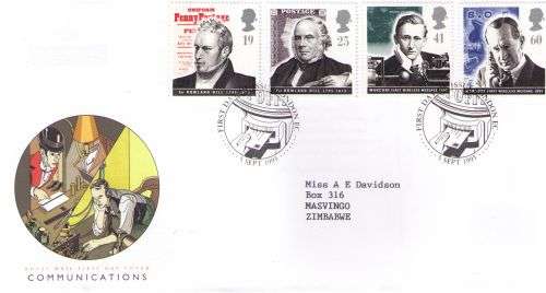 Great Britain 1995 Communications Royal Mail FDC