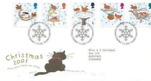 Great Britain 2001 Christams 2001  First Day Cover