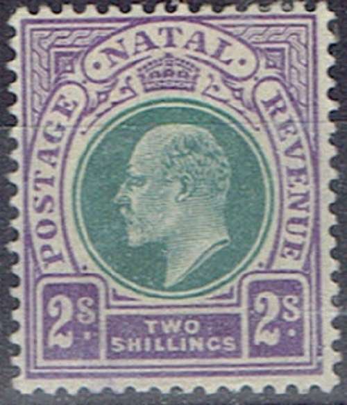 Natal 1902 KEVII 2s very fine mint