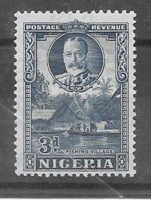 Nigeria 1936 KGV 3d perf 12 half x 13 half very fine mint