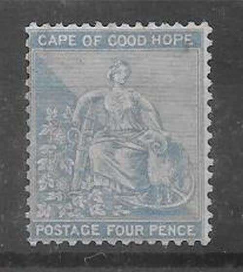 Cape of Good Hope 1864 4d ultramarine very fine mint very scarce