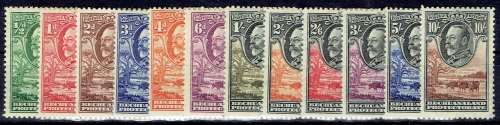 Bechuanaland 1932 KGV set of 12 fine mint
