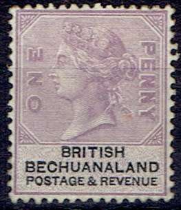 Bechuanaland 1888 Unappropriated Die 1d fine mint