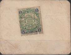 Rhodesia BSAC 1900 Marshall Hole Currency Card 1s  fine