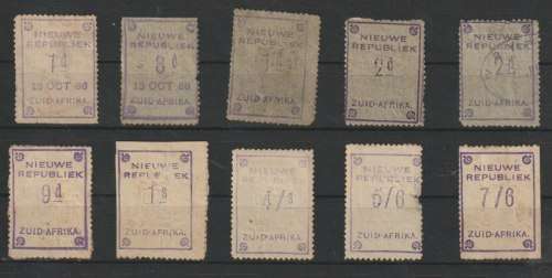 New Republic Lot of mint and used, all have some faults