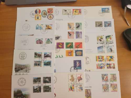 Switzerland First day Cover Collection very fine