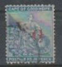 Griqualand West 1877/78 4d without frame line optd Type 3  fine used