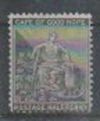 Griqualand West 1878 1/2d  optd Type 15 inverted fine mint