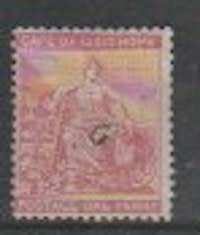 Griqualand West 1878 1d carmine-red optd Type 16  fine mint