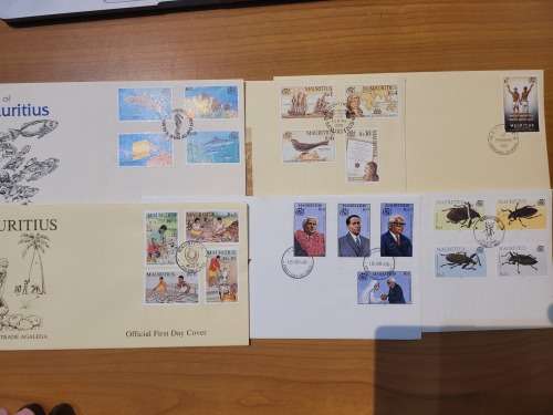 Mauritius small  first day cover collection fine to very fine lot