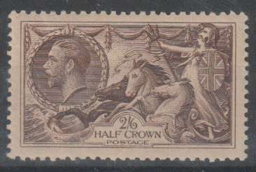 Great Britain 1934 KGV 2s6d re-engraved fine mint. SG 450.