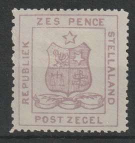 Bechuanaland Stellaland 1884 6d lilac-mauve single very fine mint