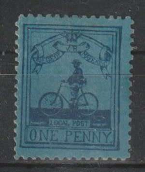Mafeking 1900 1d Sgt Goodyear pale blue very fine mint and very scarce with no faults