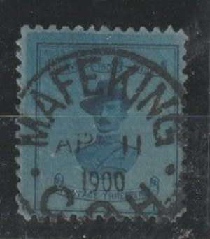 Mafeking 1900 3d Baden Powell small format pale blue very fine used and  scarce with no faults